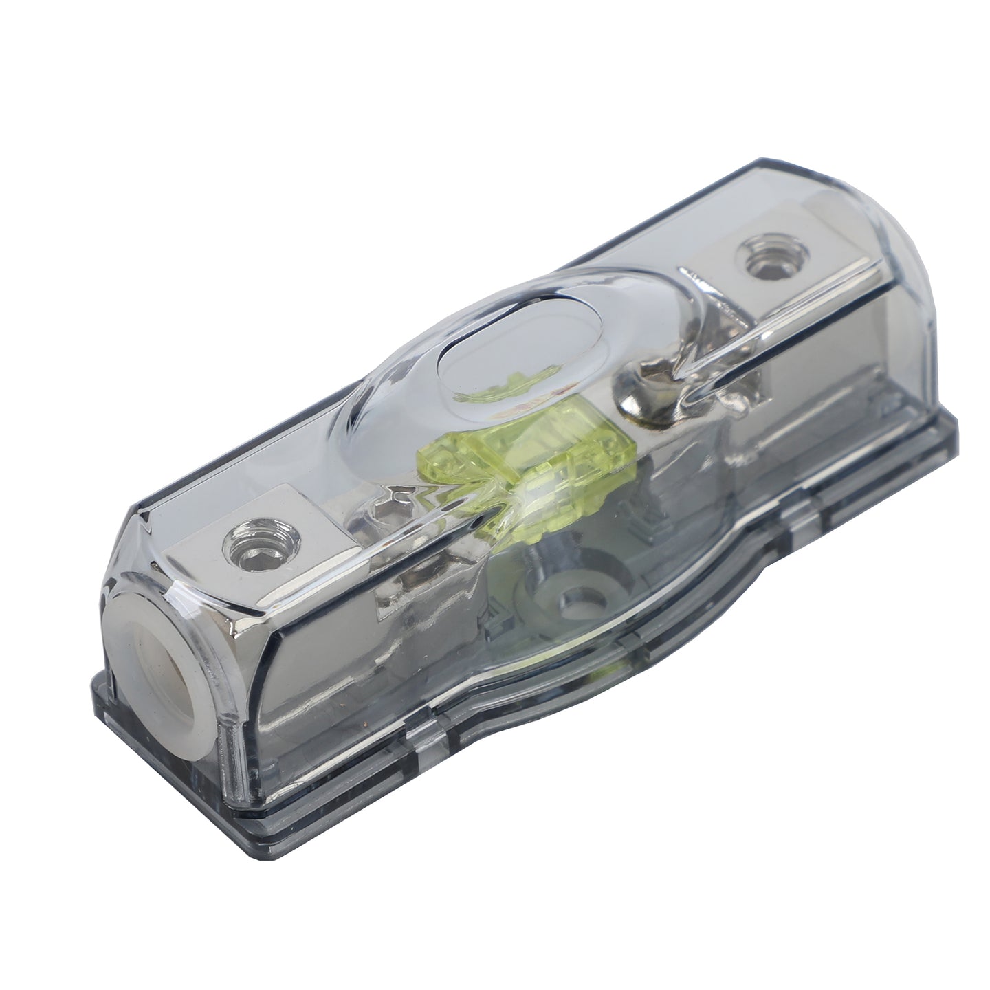 Car Audio 100 A Inline Mini ANL Fuse Holder Block 4/8 GA IN 4/8 GA OUT with Fuse
