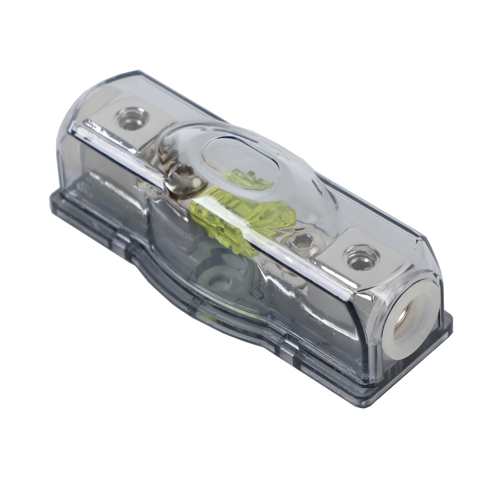 Car Audio 100 A Inline Mini ANL Fuse Holder Block 4/8 GA IN 4/8 GA OUT with Fuse