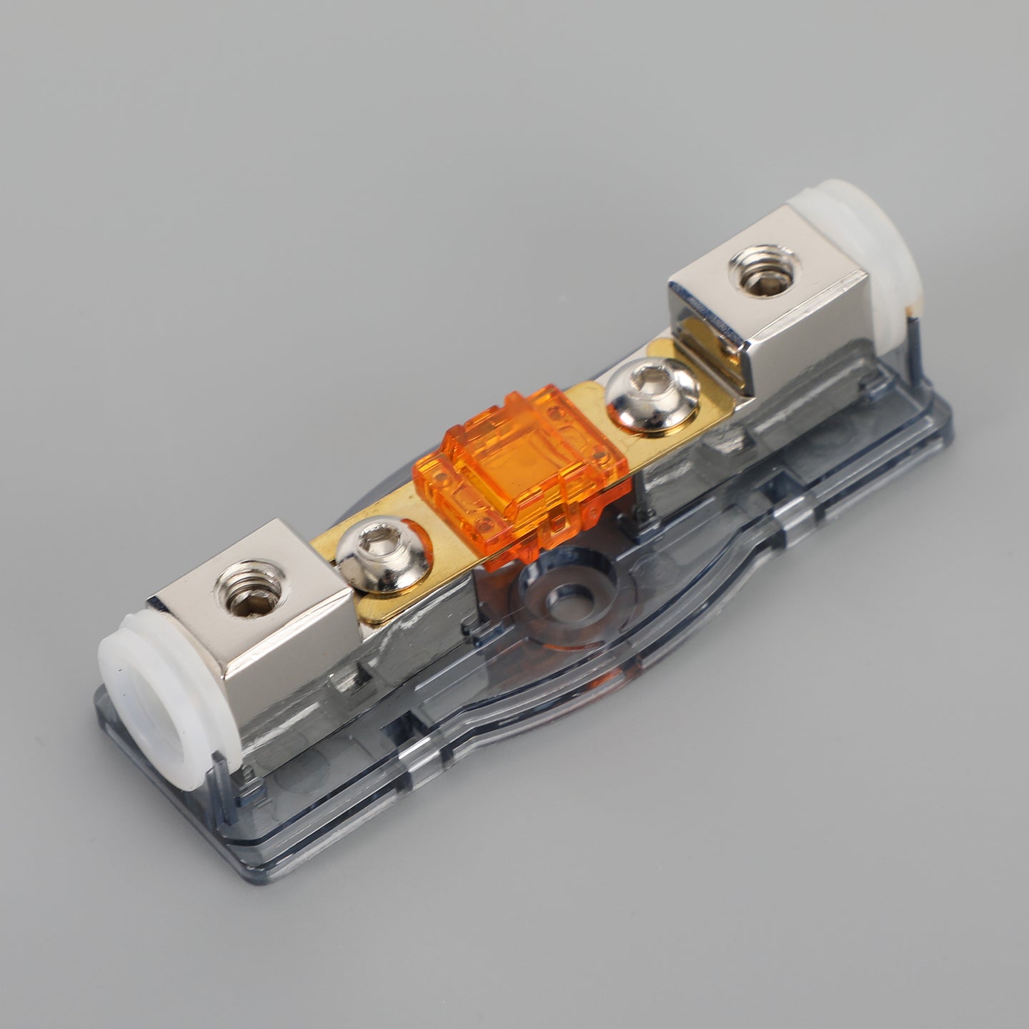 Car Audio 150 A Inline Mini ANL Fuse Holder Block 4/8 GA IN 4/8 GA OUT with Fuse