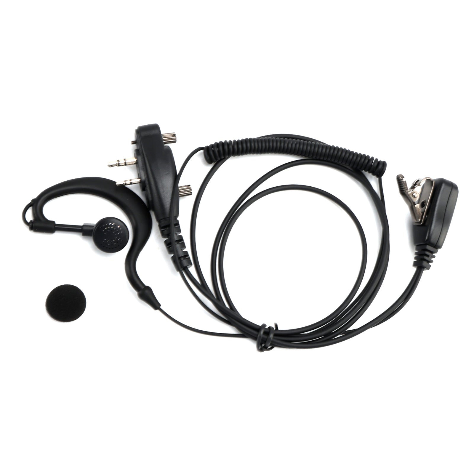 ICOM F1000-011 Curved Earhook Headset For ICOM U86 F4033 V88 U88 G88 T10 Radio