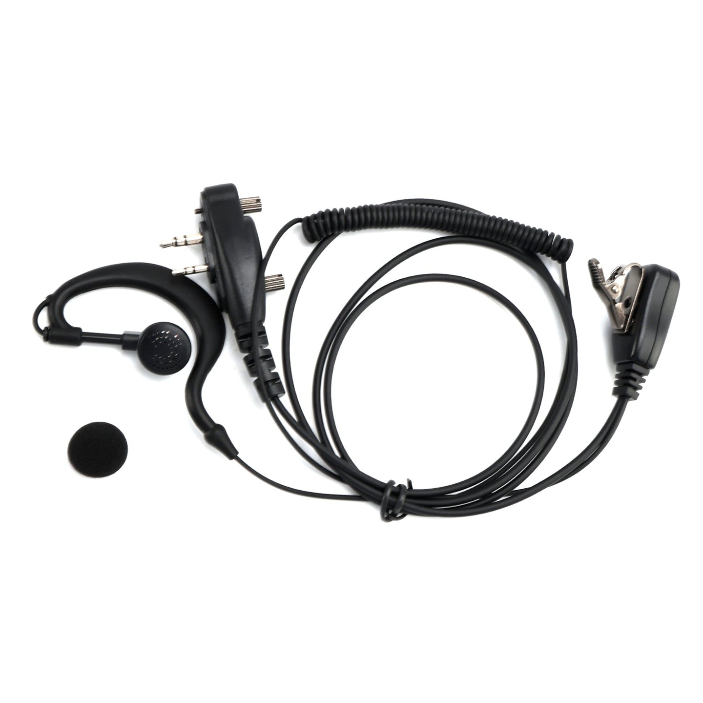 ICOM F1000-011 Curved Earhook Headset For ICOM U86 F4033 V88 U88 G88 T10 Radio