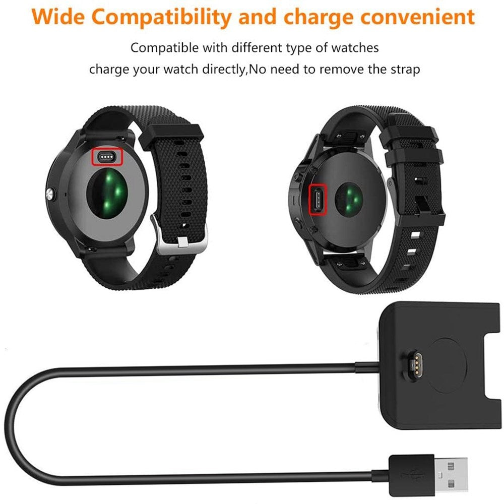 USB Charging Cradle Dock Cable Charger Fit for Garmin Fenix 5 5S 5X Plus Watch