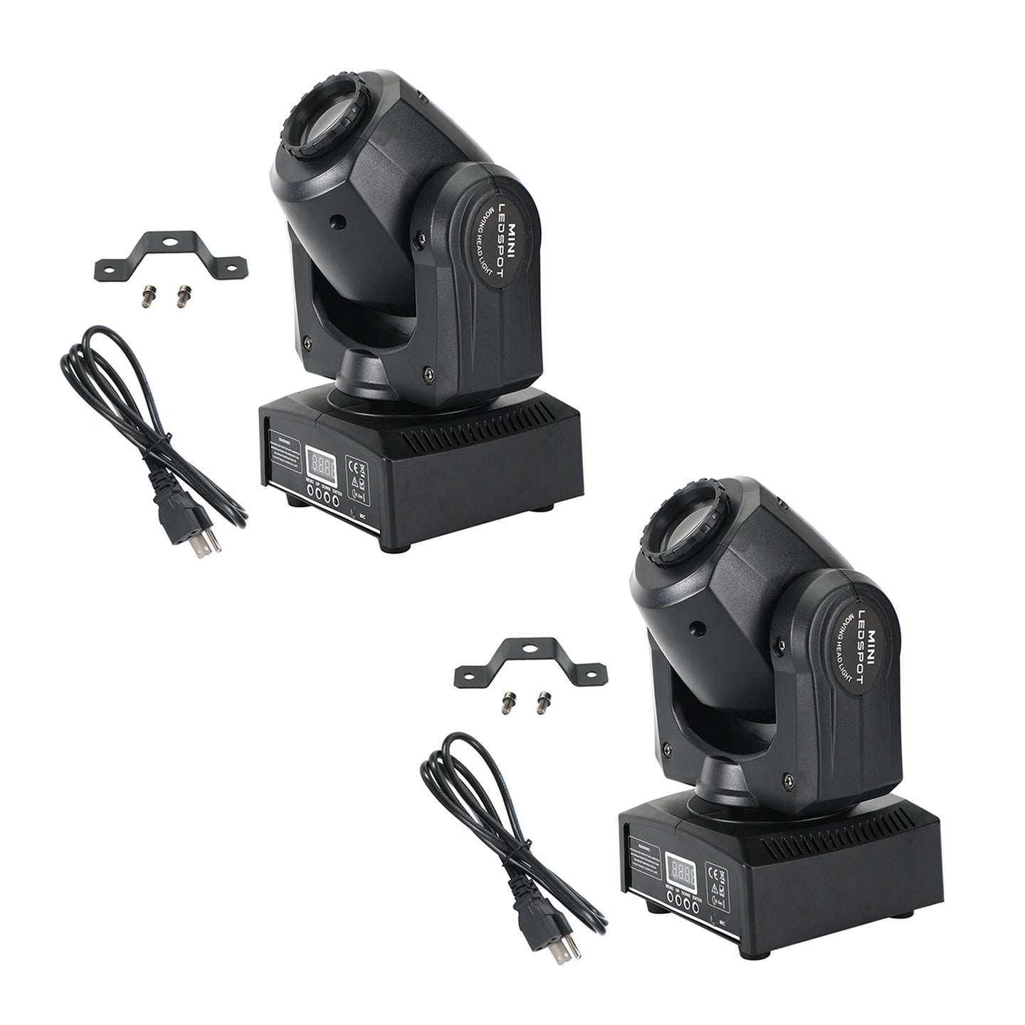 4Pcs Moving Head 8Gobo Stage Lighting RGBW LED DJ DMX Beam Bar Party Light