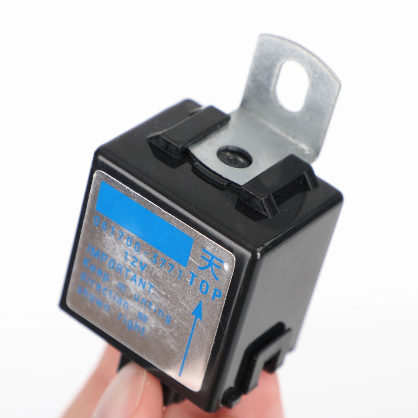 12V Glow Plug Time Delay Relay for Kubota Tractors & RTV900, Replaces T0070-31410, 1J321-60242, 061700-3771