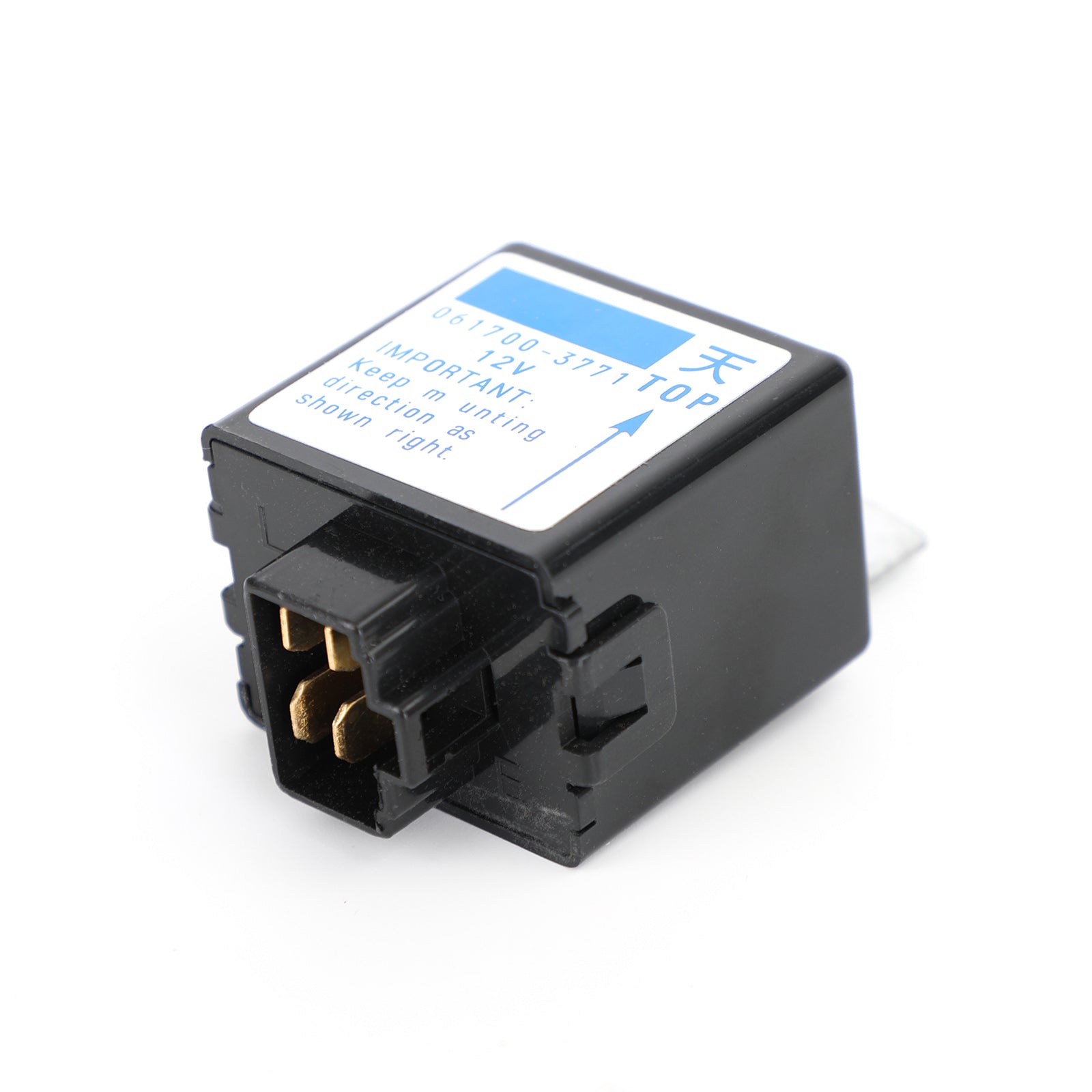 12V Glow Plug Time Delay Relay for Kubota Tractors & RTV900, Replaces T0070-31410, 1J321-60242, 061700-3771