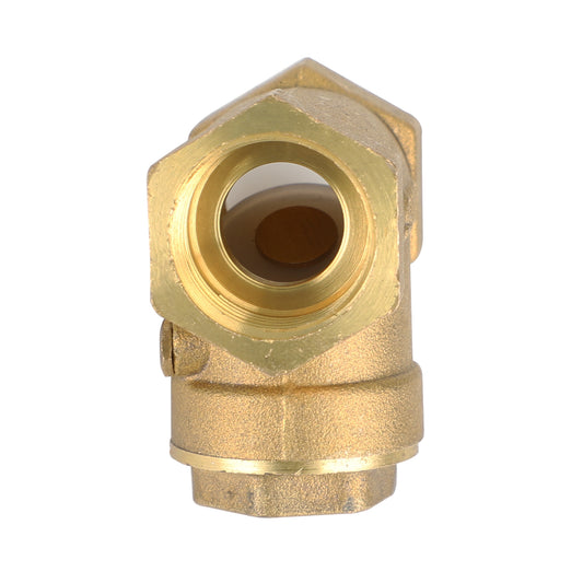 1/2" 3/4" 1" 2" Female Thread Brass Horizontal DN15 Non-Return Swing Check Valve, 1/2"