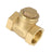 1/2" 3/4" 1" 2" Female Thread Brass Horizontal DN15 Non-Return Swing Check Valve, 3/4"