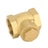 1" NPT Brass Water Oil Gas Swing Check Valve Threaded Plumbing Fitting