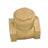 1-1/4" NPT Brass Water Oil Gas Swing Check Valve Threaded Plumbing Fitting