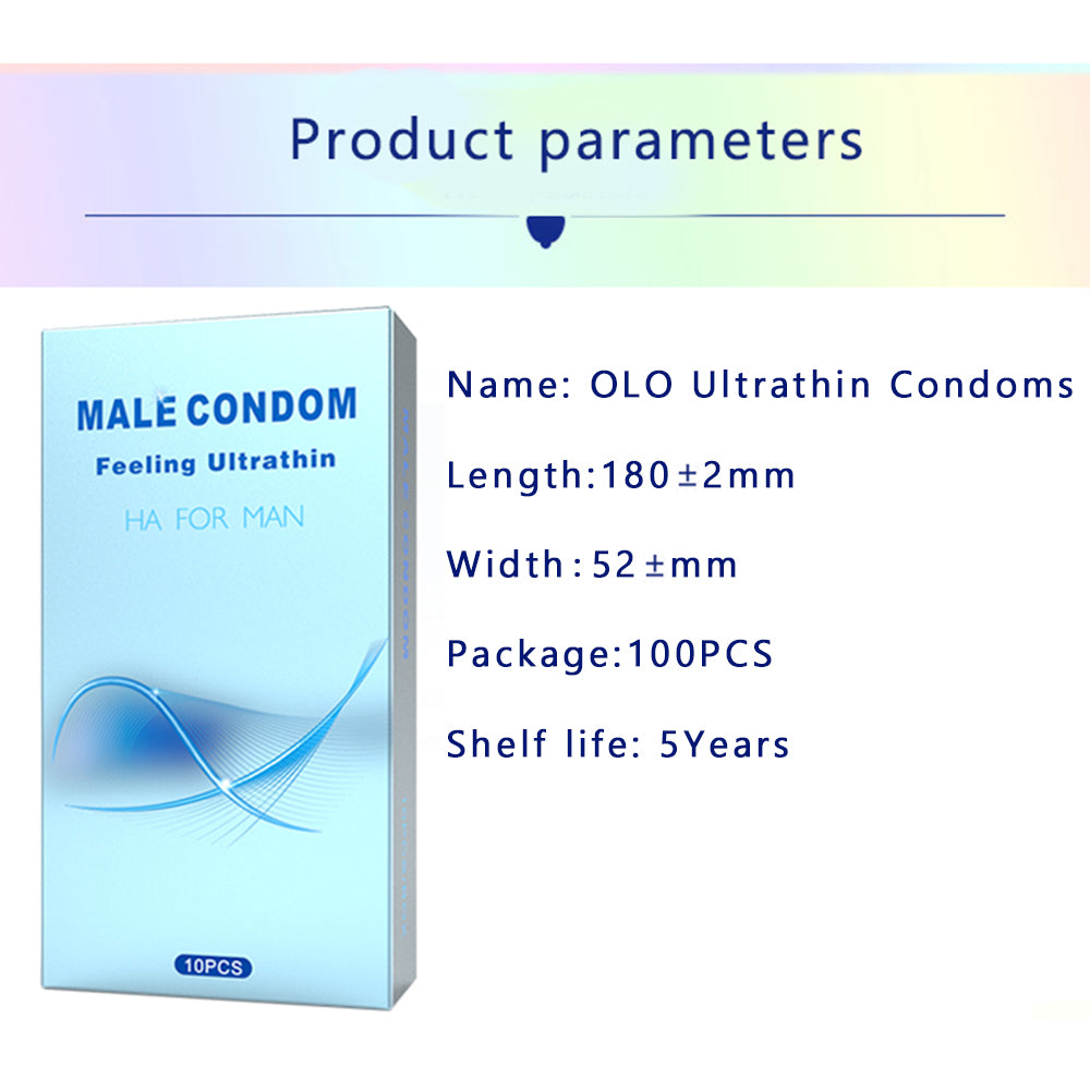100x ultra thin condoms Sex Condoms Male condom Sealed Package Feeling Ultrathin