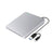 Slot-In USB 3.0 External Blu-Ray Burner, Slim BD/DVD/CD Writer & 3D Player for Mac & PC (Silver)