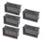 Green 5Pcs Dc5-120V 0.56" 2 Wire Led Digital Display Panel Voltmeter Volt Tester