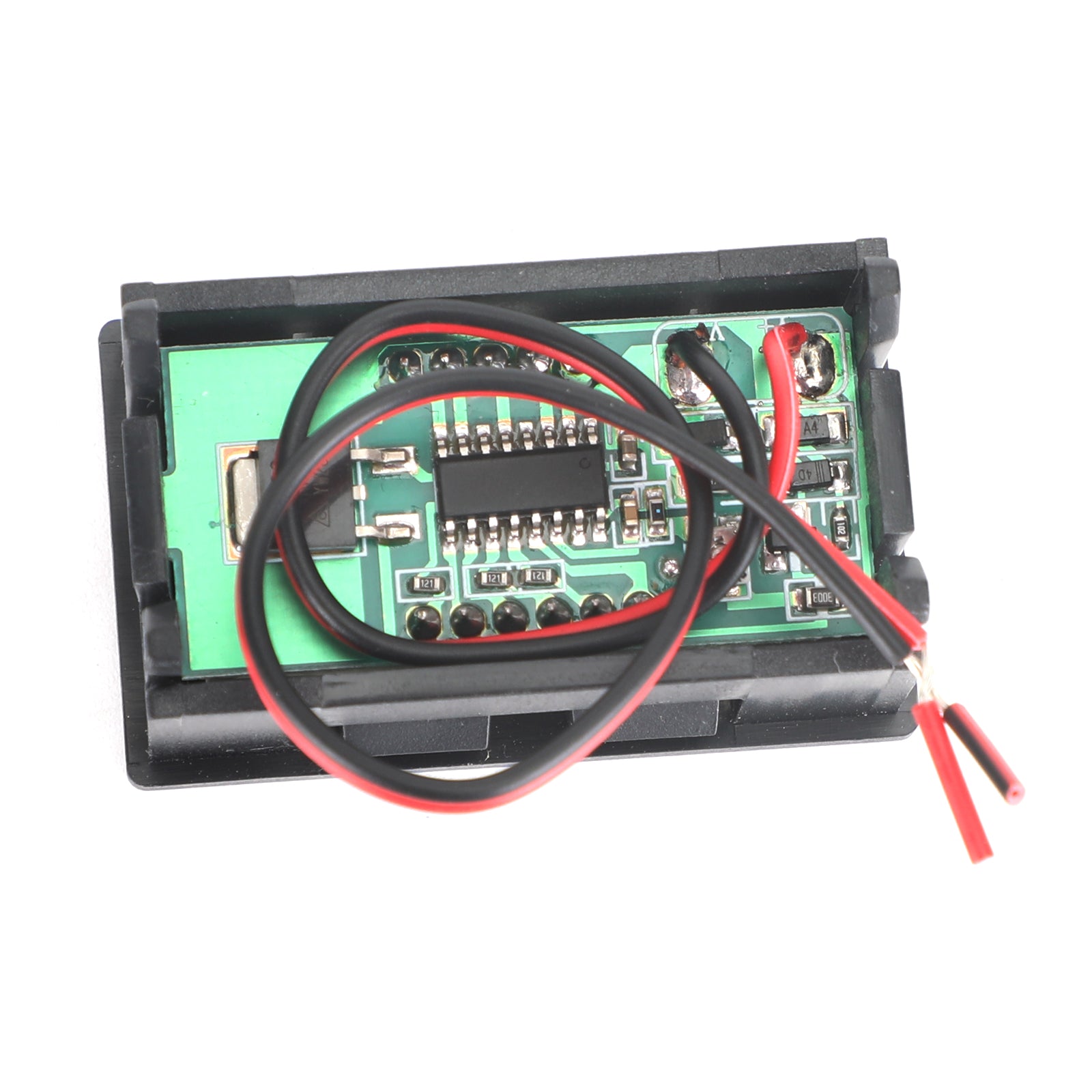 Green 5Pcs Dc5-120V 0.56" 2 Wire Led Digital Display Panel Voltmeter Volt Tester