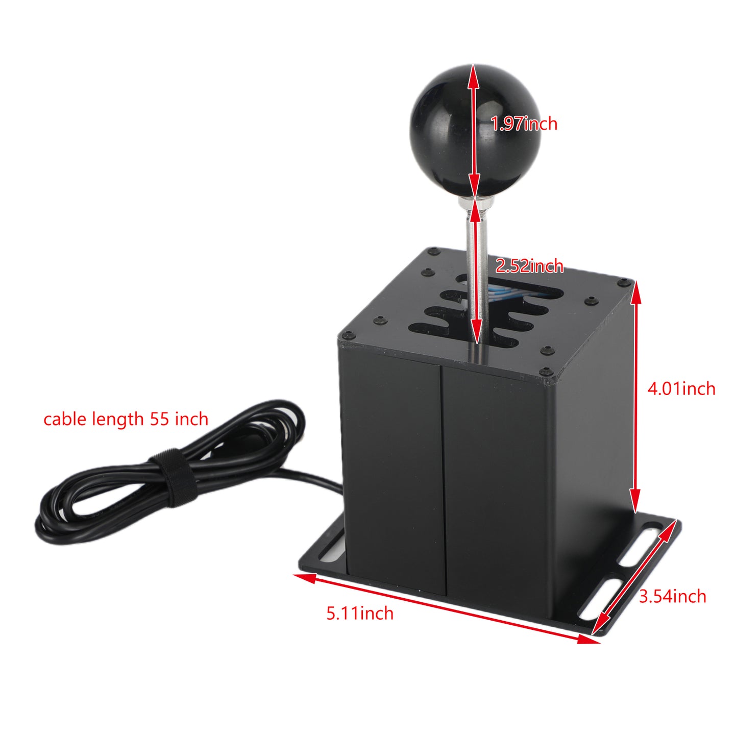 7+R USB Simulator H Gear shifter for Logitech G29 G920 Steering Wheel PC Black