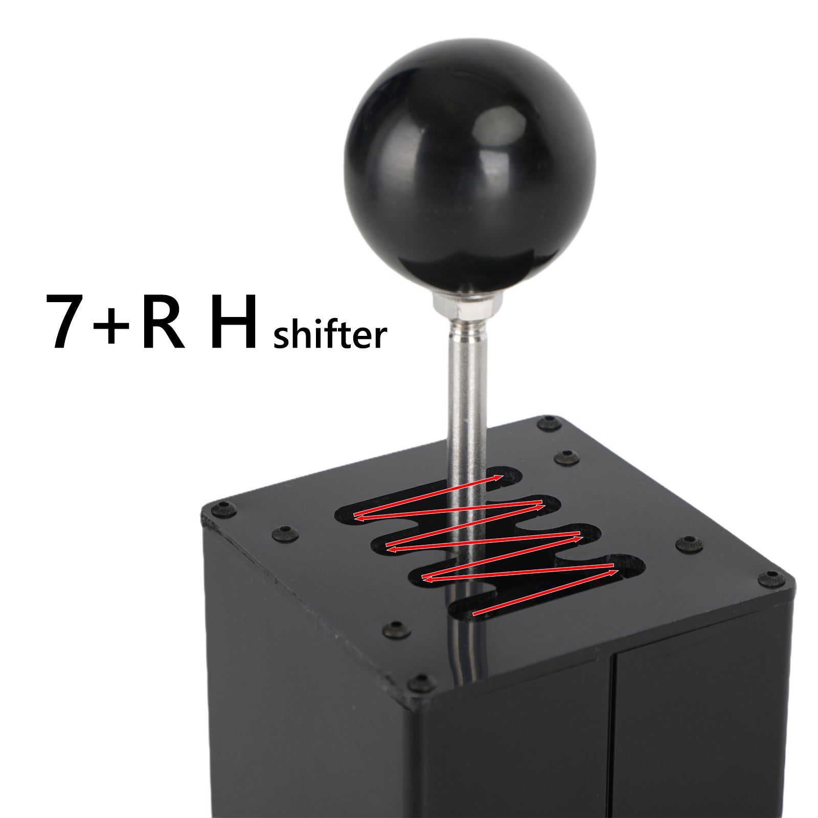 7+R USB Simulator H Gear shifter for Logitech G29 G920 Steering Wheel PC Black