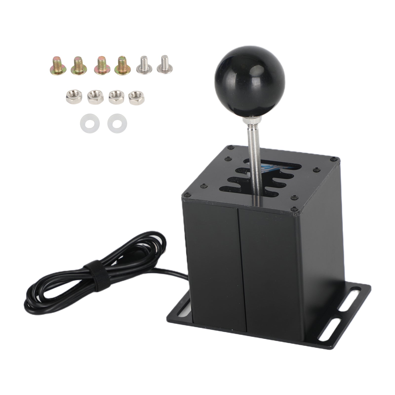 7+R USB Simulator H Gear shifter for Logitech G29 G920 Steering Wheel PC Black