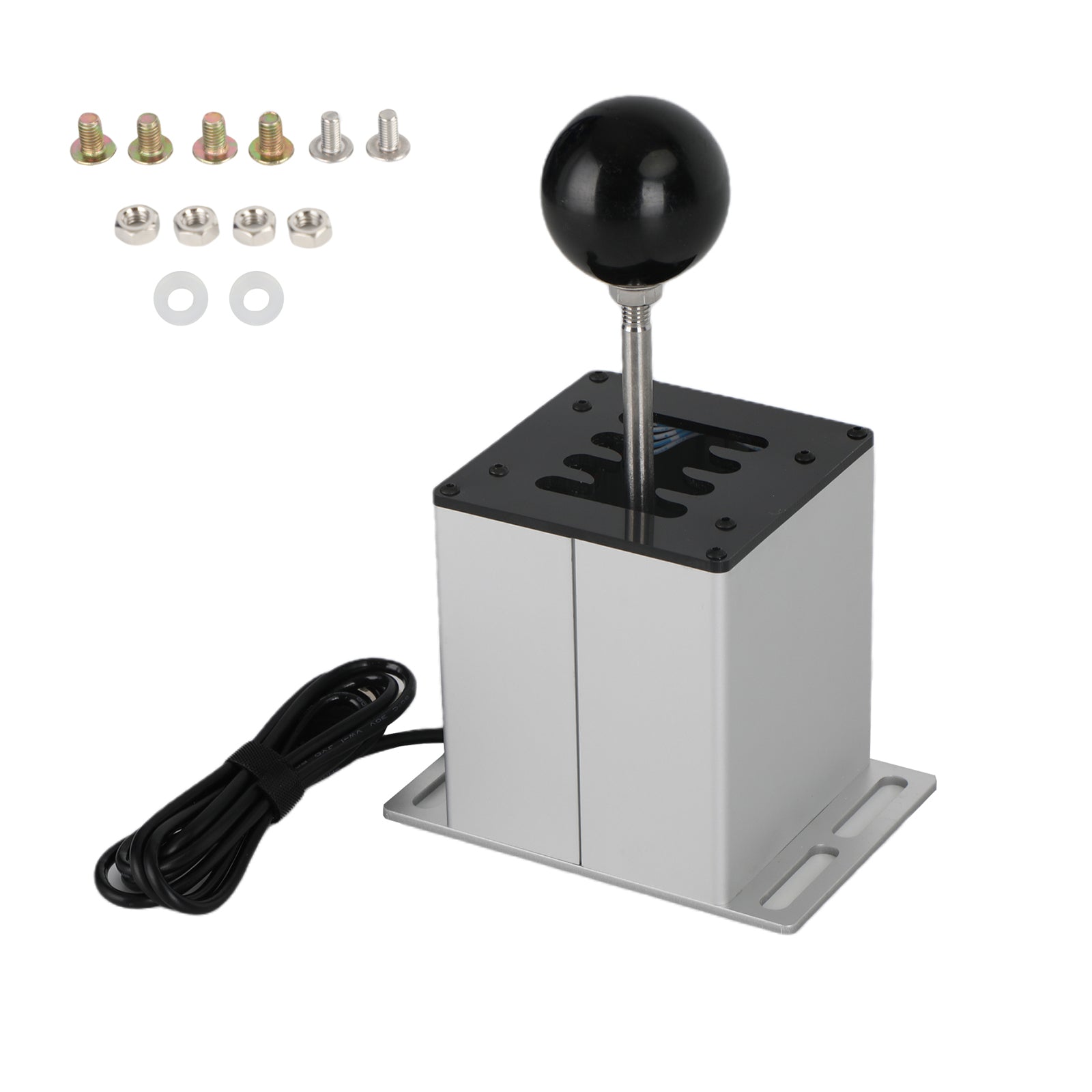 7+R USB Simulator H Gear shifter for Logitech G29 G920 Steering Wheel PC White