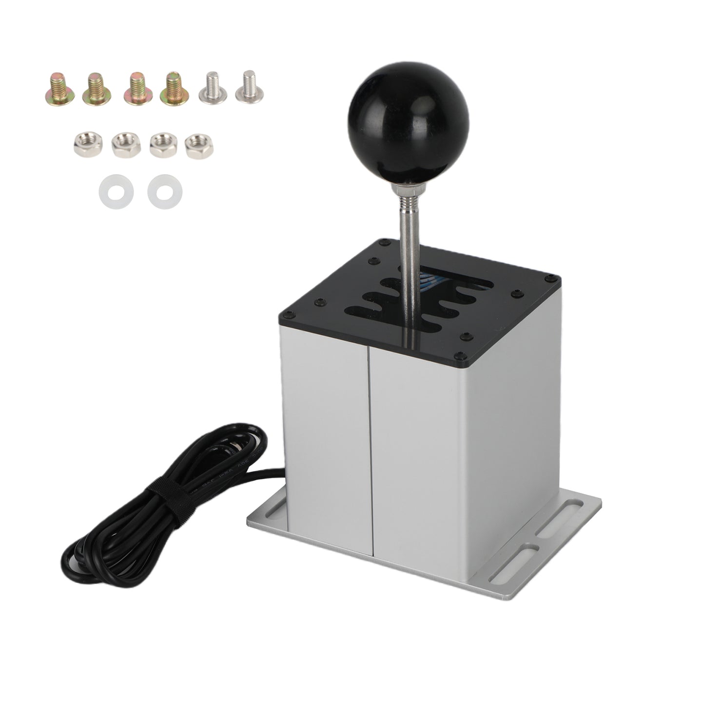 7+R USB Simulator H Gear shifter for Logitech G29 G920 Steering Wheel PC White