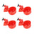 4Pcs Automatic Waterer Poultry Drinking Bowl Chicken Feeder Cup For Chicken