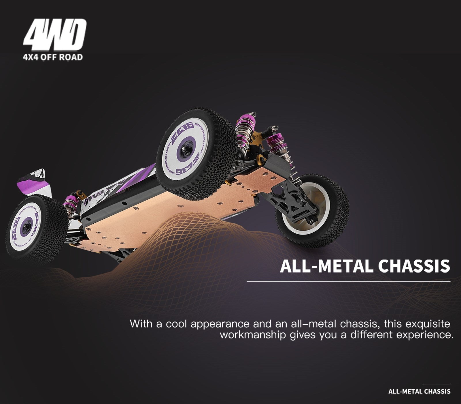 Wltoys 124019 High Speed Racing 60km/H 1/12 2.4GHz Drift Car RTR 4WD Gifts