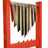Durable Steel Log Saw Horse Folding Stand for Firewood