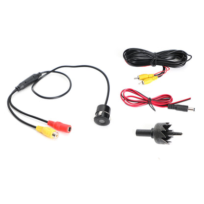 170¡ãWide Car Rear View Reverse Camera 18.5mm Punch Hole HD Night View Waterproof
