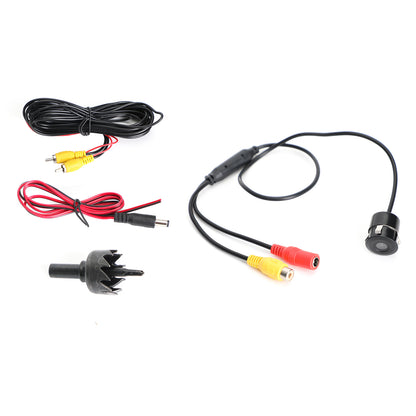 170¡ãWide Car Rear View Reverse Camera 18.5mm Punch Hole HD Night View Waterproof