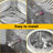 Samsung Washer Spider Arm Flange Shaft Repair Kit, Replaces DC97-16509B, AP5582195, with Bolts & Gasket