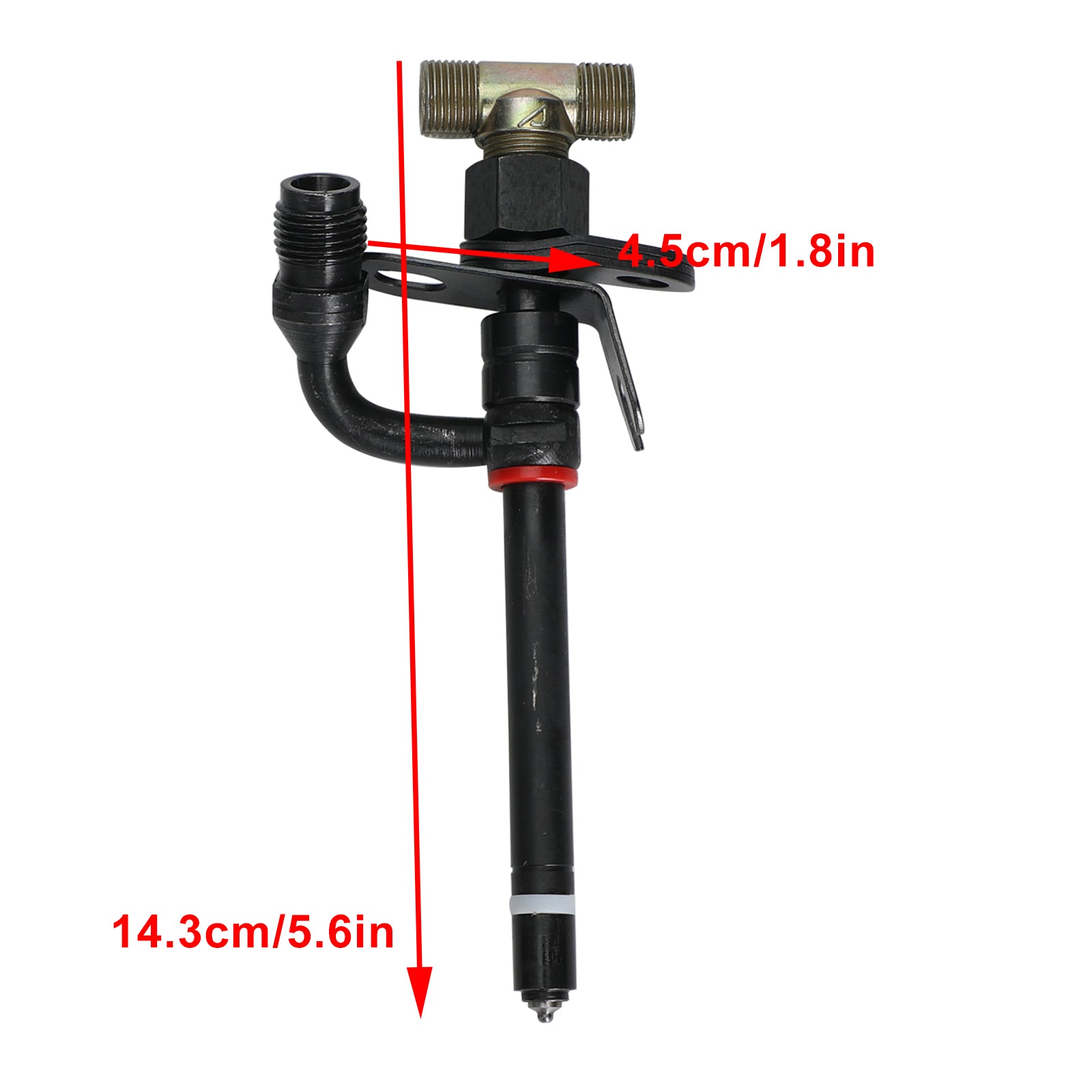 2Pcs Fuel Injector 28485 RE38087 Re36939 Fit For John Deere 3029D 4039D 4045D UE