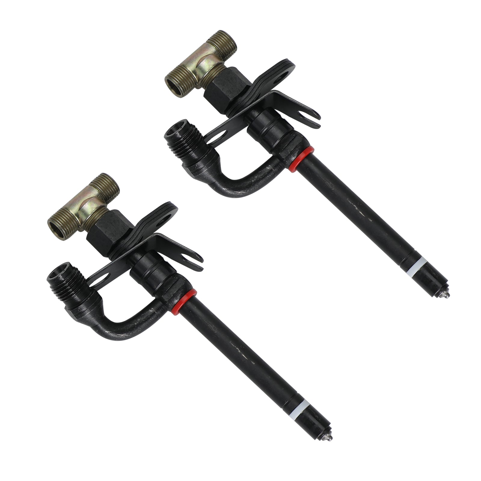 2Pcs Fuel Injector 28485 RE38087 Re36939 Fit For John Deere 3029D 4039D 4045D UE