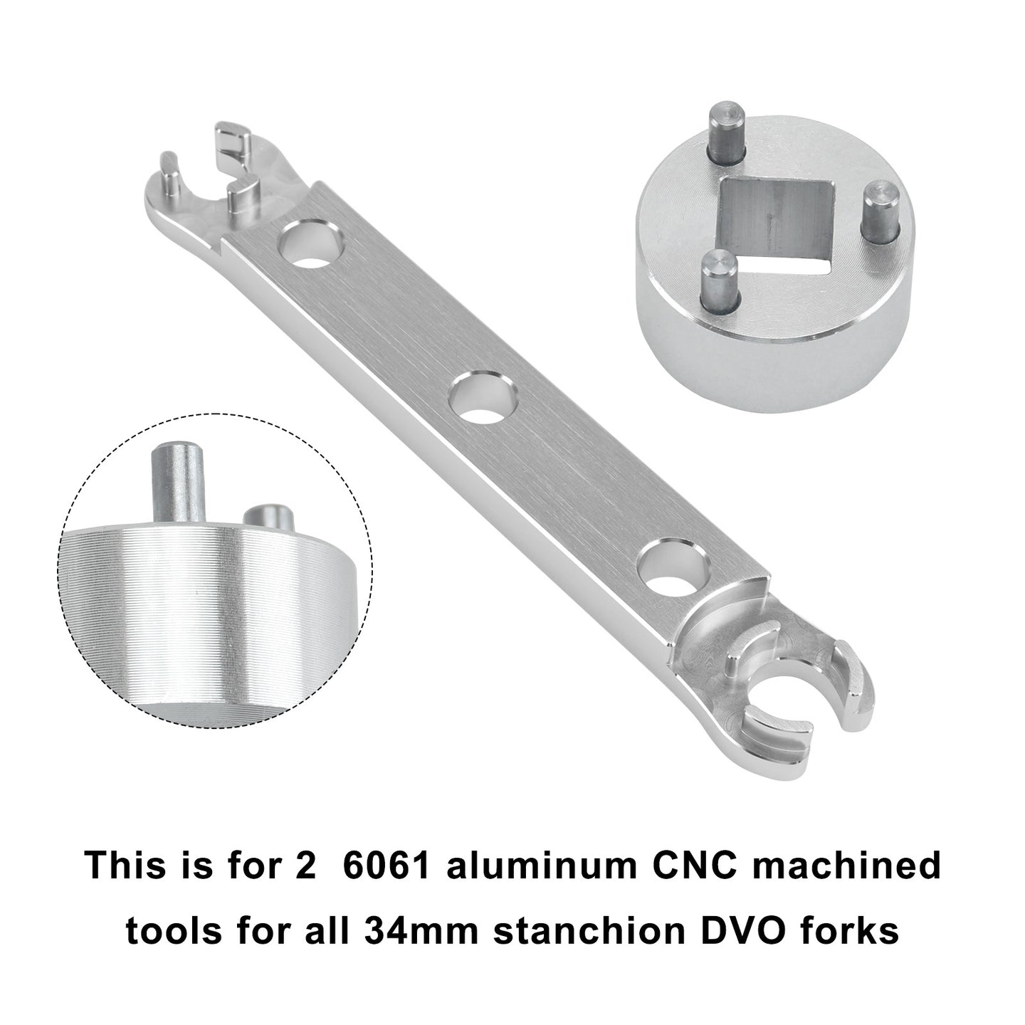 Lower Cap Removal Wrench. Tool for Rebuild of Saphire/Onyx/Diamond fork/DVO Fork