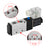 4V210-08 5 Way 2 Position Dc 24V Pneumatic Electric Solenoid Air Valve UE