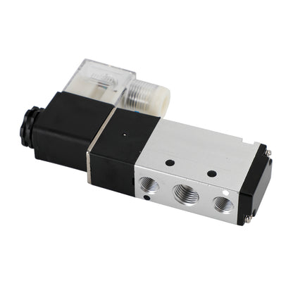 Pneumatic Electric Solenoid Air Valve 4V210-08 Ac220V 2 Position 5 Way PT 1/4 UE