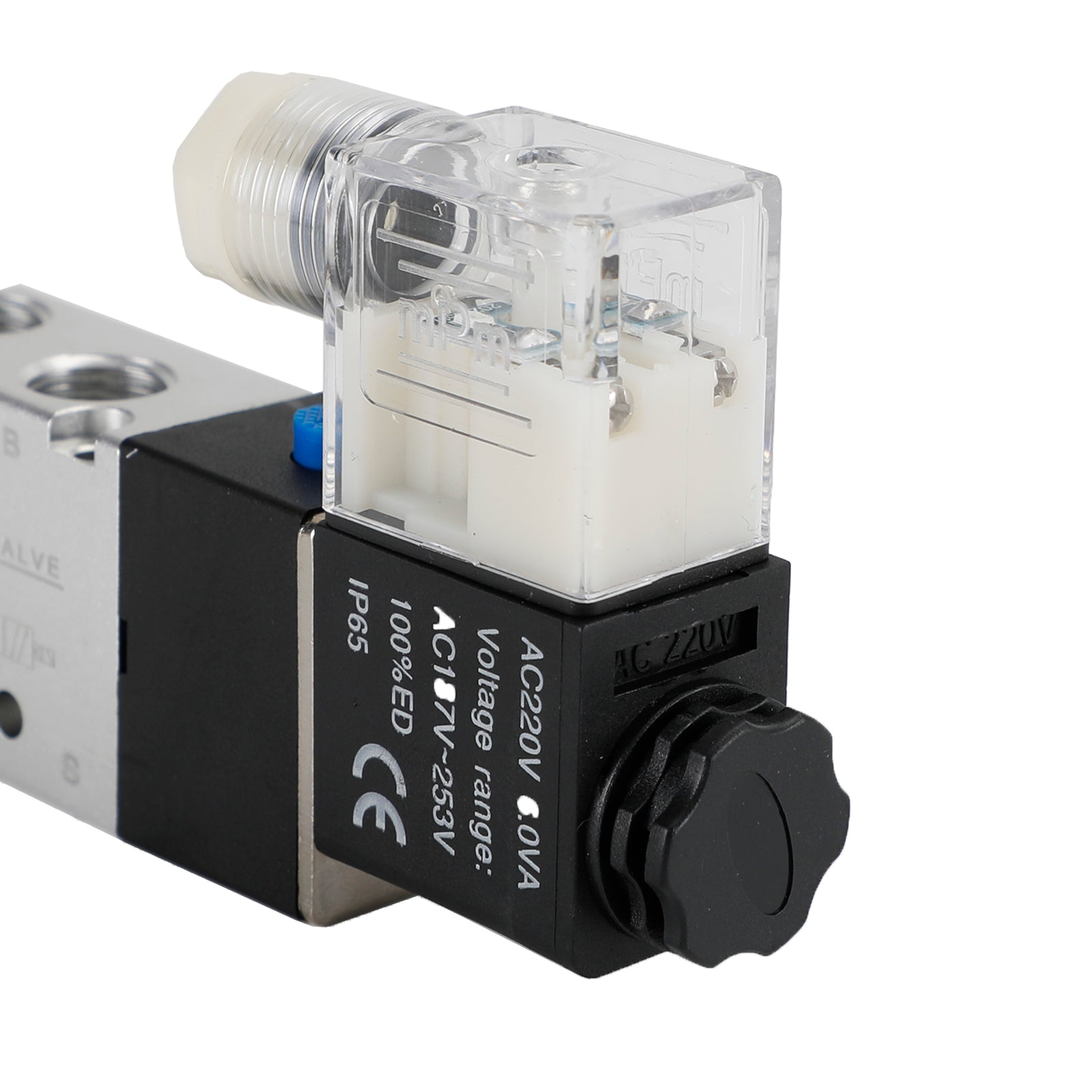 Pneumatic Electric Solenoid Air Valve 4V210-08 Ac220V 2 Position 5 Way PT 1/4 UE