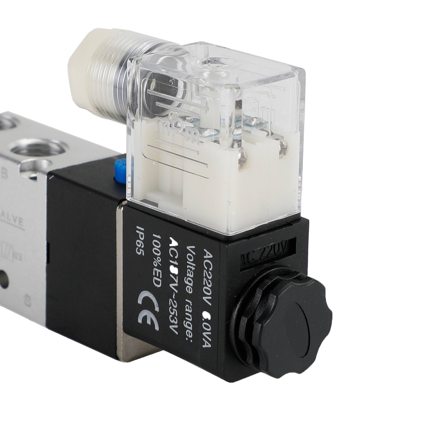 Pneumatic Electric Solenoid Air Valve 4V210-08 Ac220V 2 Position 5 Way PT 1/4 UE