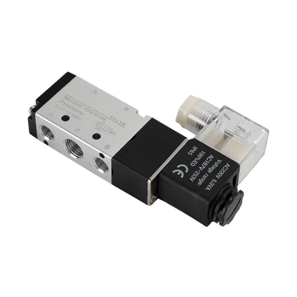 Pneumatic Electric Solenoid Air Valve 4V210-08 Ac220V 2 Position 5 Way PT 1/4 UE