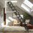 11 Steps 3m Electirc Attic Ladder Aluminum Folding With Remote Loft 31.5*35.4inch