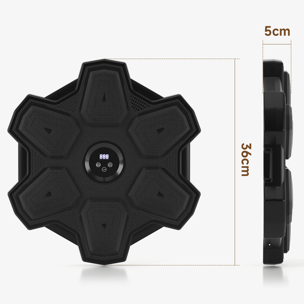 Colorful LED Music Punching Machine with Gloves – Bluetooth Boxing Trainer Wall-Mounted for Adults Perfect for Home & Office Workouts (Copy)