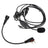 616-C2 Rear-Mounted Tactical Earhook Headset A24 Adapter Cable For A25CE A25N