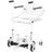 ??Transfer Wheelchair with Lift ¨C 250 lb Capacity, Removable Split Seat for Patient Mobility