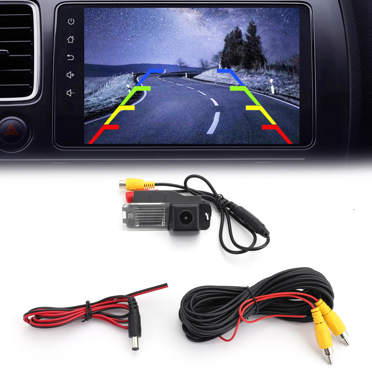 Waterproof IP67 Reversing Backup Rear View Parking Camera HD CCD For Golf MK 6 MK7