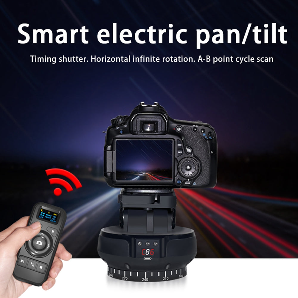 360° Panoramic Rotating Head Pan Tilt  Suitable for mobile Phones/Cameras etc