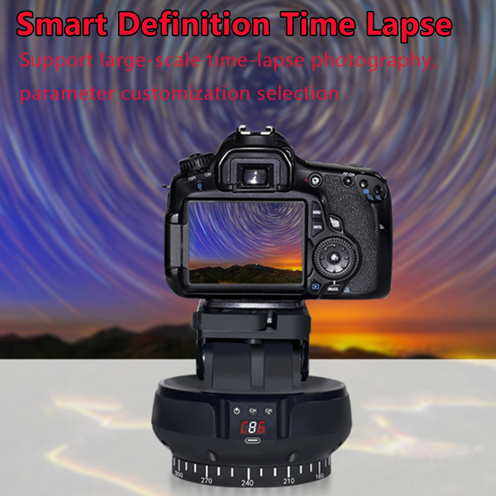360° Panoramic Rotating Head Pan Tilt  Suitable for mobile Phones/Cameras etc