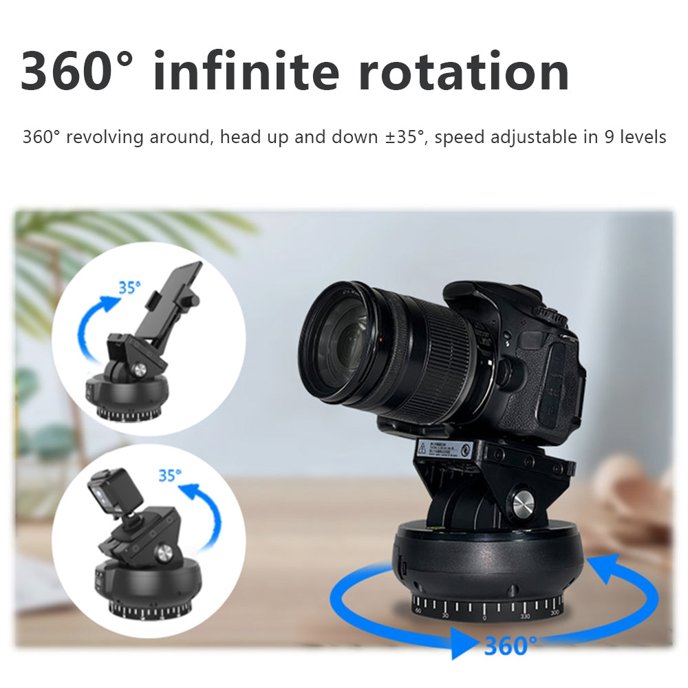 360° Panoramic Rotating Head Pan Tilt  Suitable for mobile Phones/Cameras etc