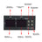 STC-3028 Dual Display Digital Temperature Humidity Controller Thermostat+Probe, AC110V-220V