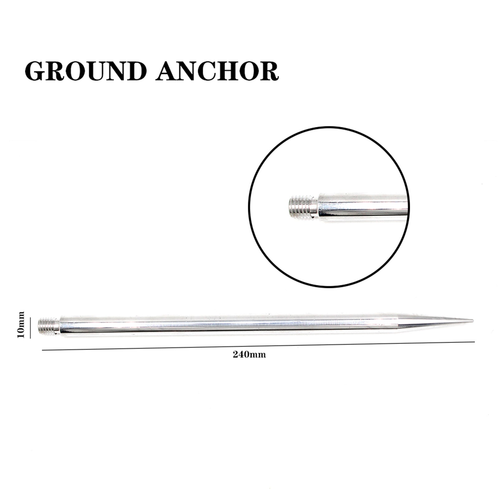JPC-12 7MHz-50MHz 100W 8-Band HF Portable Shortwave GP Antenna QRP For Ham Radio