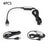 4PCS USB Charging Cable USB-DC-5B For YAESU VX-5R VX-6R VX-7R 150 VXA150 FT-2XDR