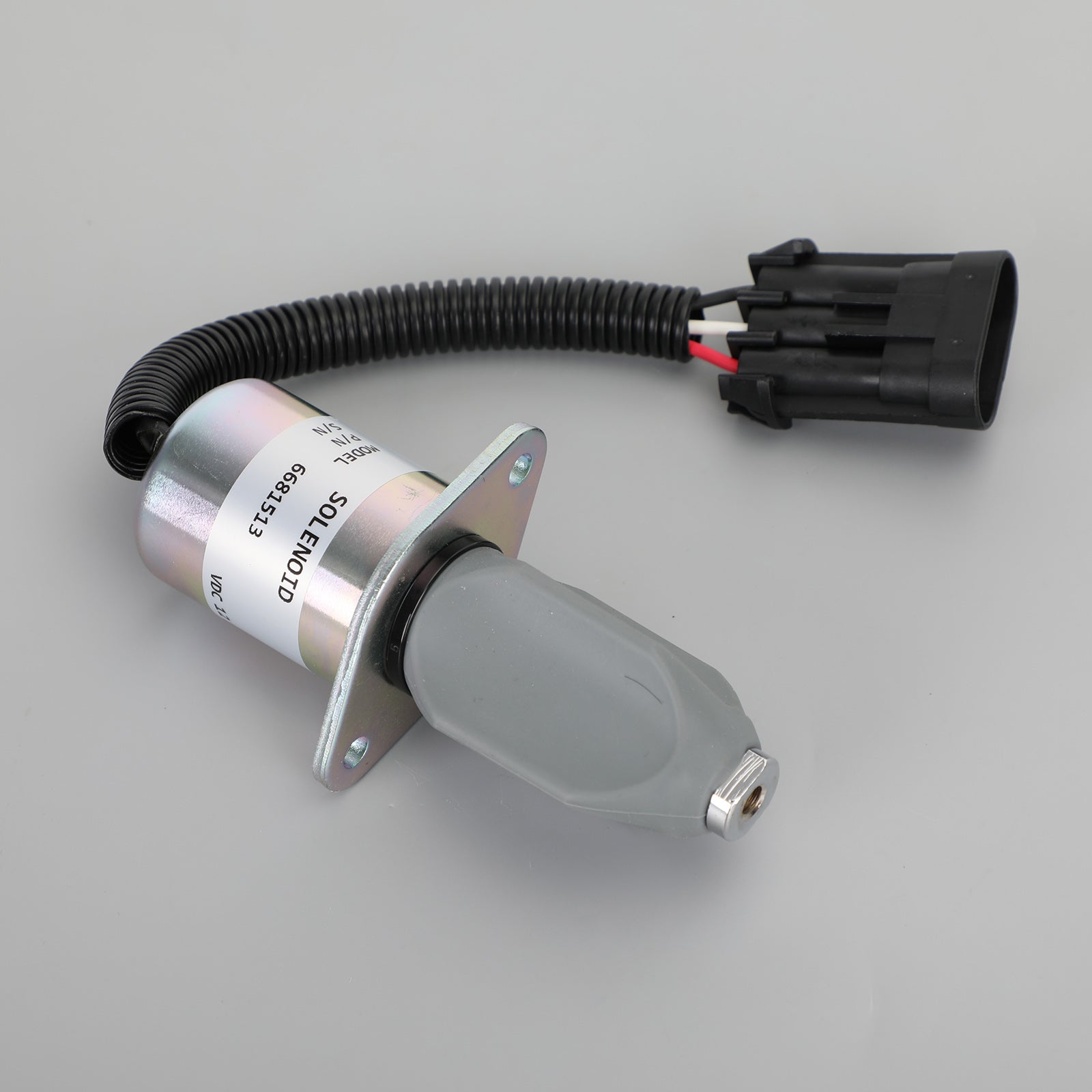 For Bobcat Excavator 325 328 331 334 Fuel Shut Off Solenoid 6681513 12V