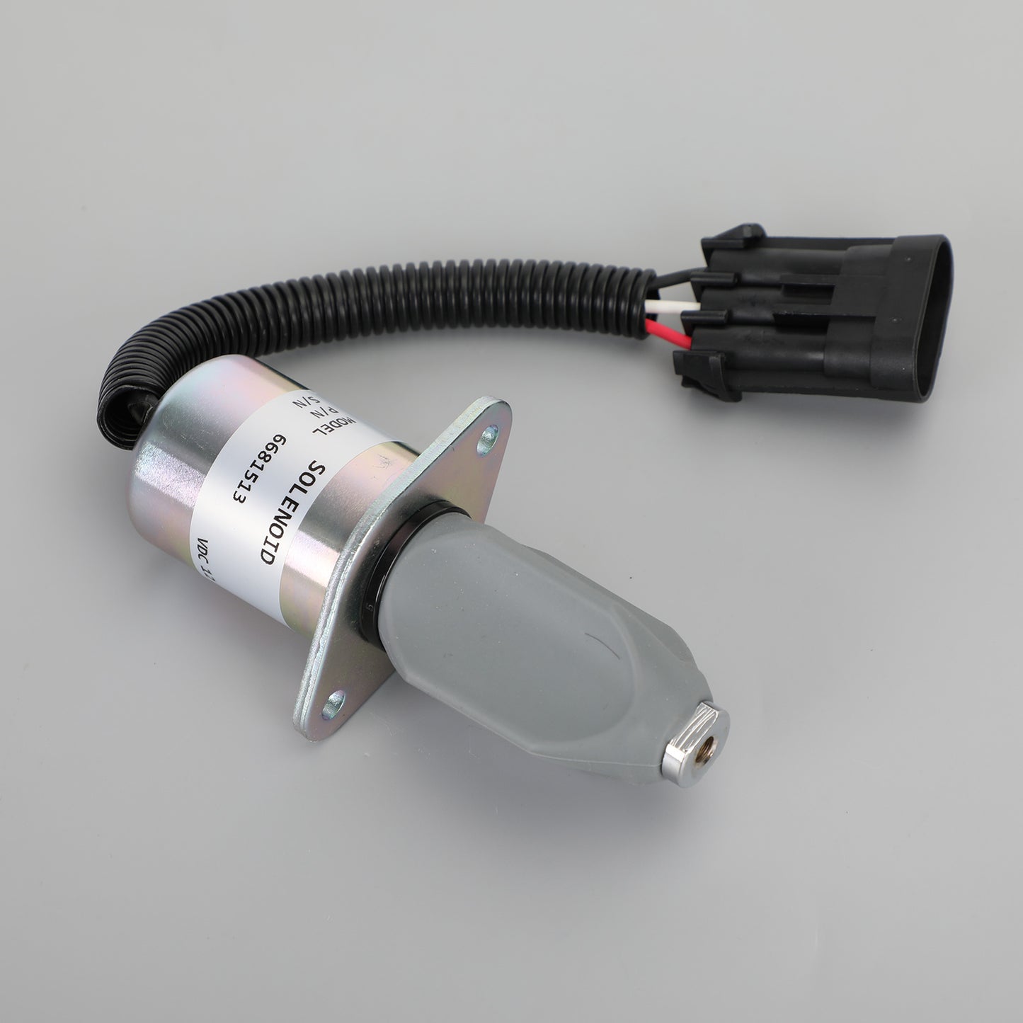 For Bobcat Excavator 325 328 331 334 Fuel Shut Off Solenoid 6681513 12V