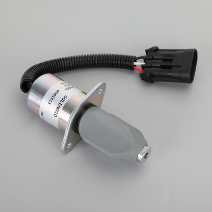 For Bobcat Excavator 325 328 331 334 Fuel Shut Off Solenoid 6681513 12V